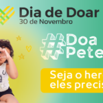 No Dia de Doar, Associação Peter Pan promove mês solidário com a campanha #DoaPeterPan